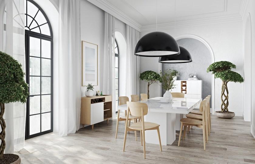 TemaHome Квадратный мраморный обеденный стол sun-id-1466114 - Вид №9