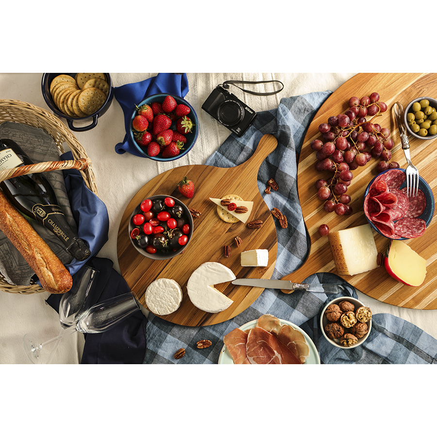 TH909 Доска сервировочная specialty круглая 36 см TEAKHAUS  - Вид №2