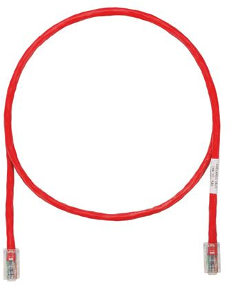 UTPCH1MRDY Copper patch cord, category 5e, red utp Panduit Santreyd 