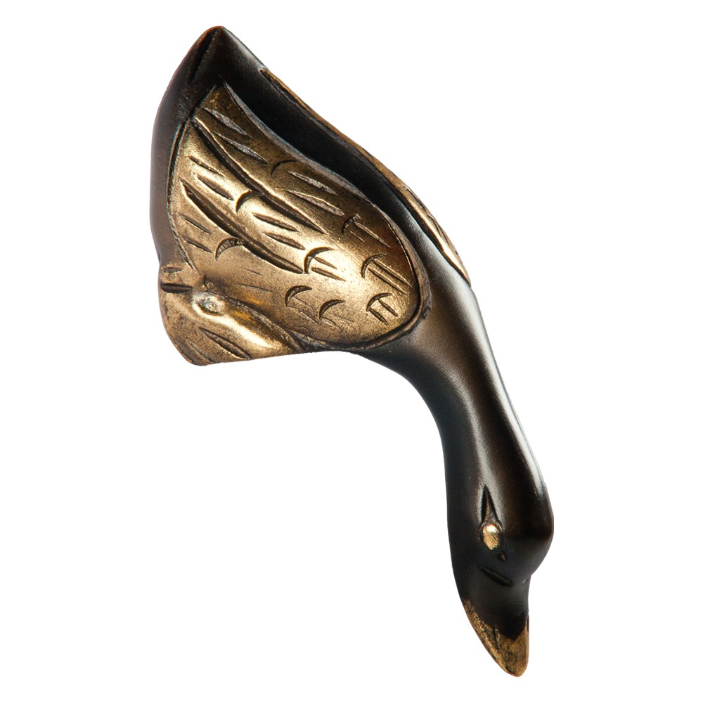 22534 Статуэтка Гусь любопытный Мартин малый Бронза BOGACHO 4627138187241