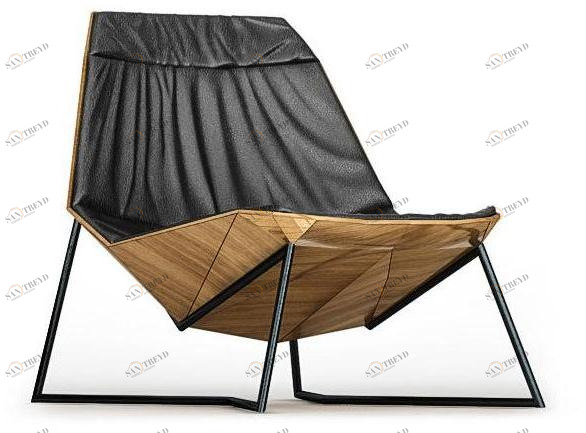 ENNE Санное кресло из кожи Lotus sun-id-1373101