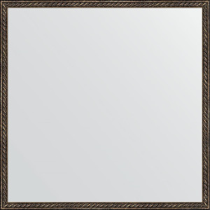 BY 1017 Зеркало в багетной раме - витая бронза 26 mm EVOFORM Definite