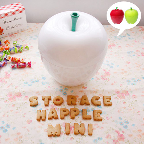 QL10034-WH Контейнер happle мини белый Qualy  - Вид №3