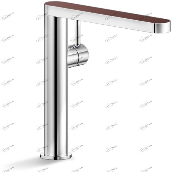 Nobili Rubinetterie Смеситель для кухни на столешнице из хромированной латуни sun-id-1382799