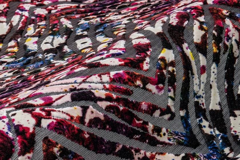 Aldeco Разноцветная обивочная ткань Bloom sun-id-1443608 - Вид №1