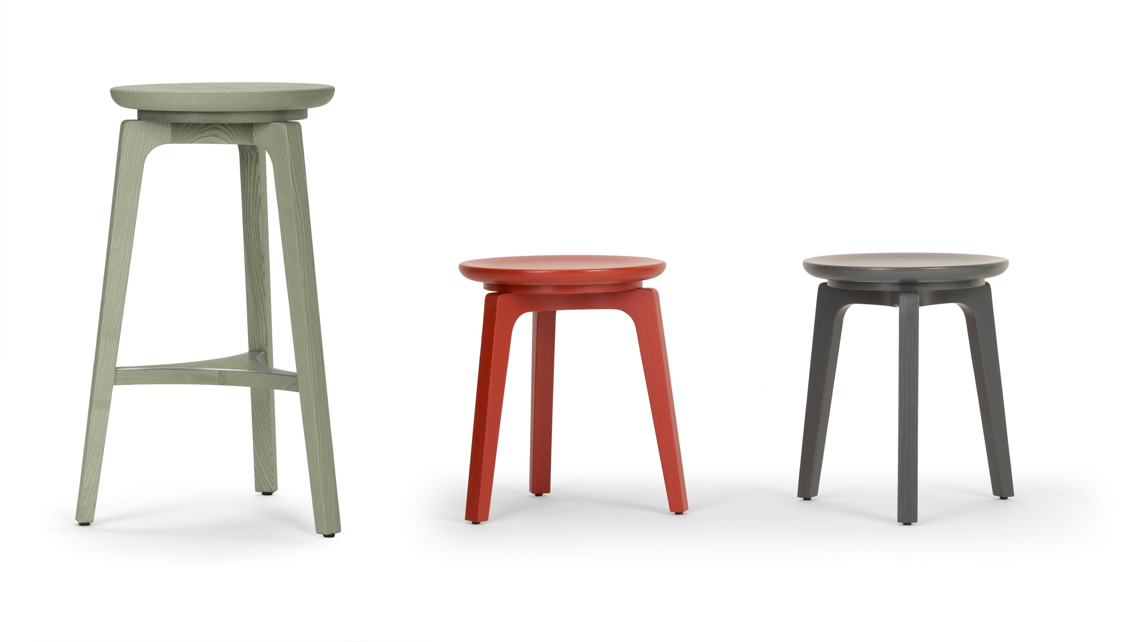 Твердый деревянный низкий стул True Design Tod ARCH-00038895 - Вид №10