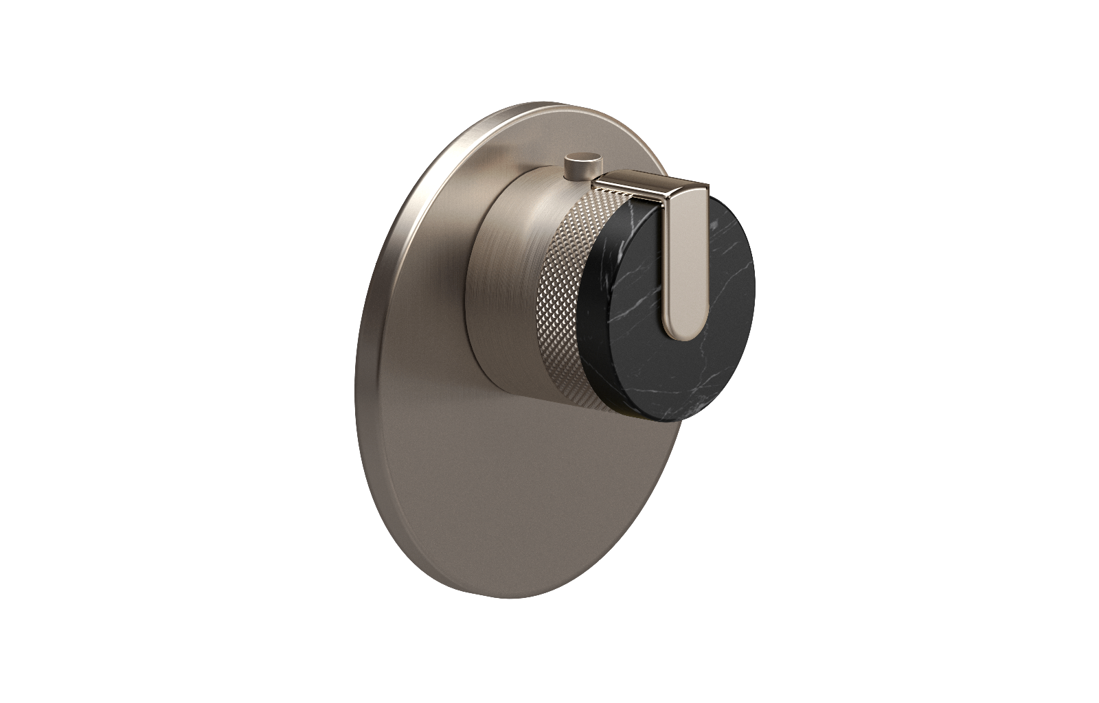 E-8027-R2MBE-L1PN-BNi-T Термостатический переключатель 3/4-Внешняя часть GRAFF MOD+