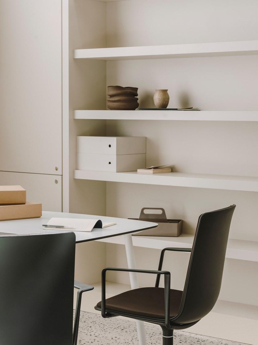 ENEA 4-спицевый тканевый стул с подлокотниками Lottus high sun-id-1395457 - Вид №7