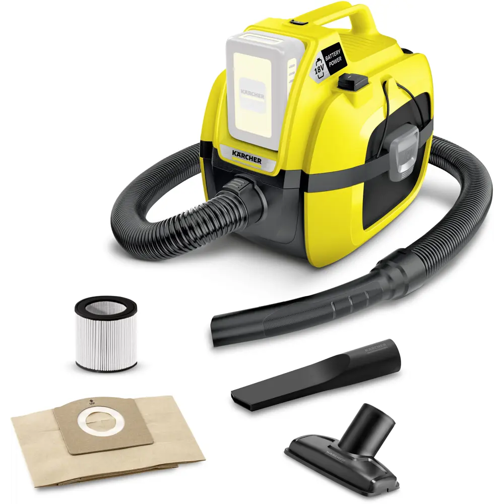 Пылесос Karcher WD 1 Compact Battery 7 л 230 Вт STLM-2200316