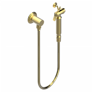 A8B-5840/7 Душ гигиенический: 1.25 м шланг, крючок, вывод для душа и лейка с клапаном (возможны только следующие покрытия A02, B01,C01, D03, E02, F01, G01,G02) Thg-paris Vogue аметист Золото