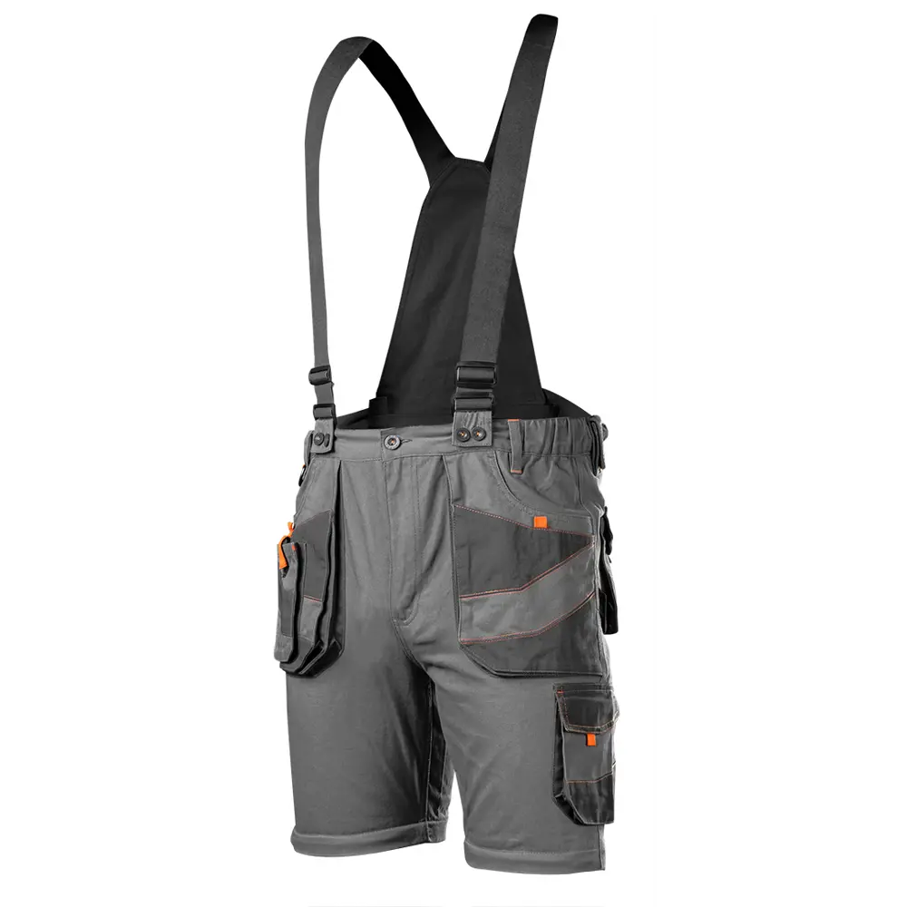 Полукомбинезон рабочий Neo Tools хлопок 100% серый размер S рост 175-178 NEO Tools Slim STLM-2176480 - Вид №3