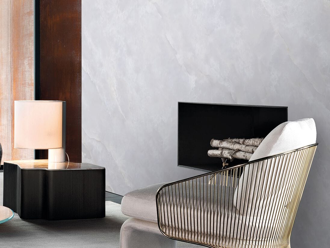 Напольное / керамогранит с эффектом оникса GANI MARBLE TILES GREY ONYX ARCH-00152514 - Вид №1