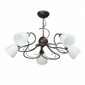 Потолочная люстра Vitaluce V3123/5PL белая VITALUCE ДИЗАЙНЕРСКИЕ 194736 Белый