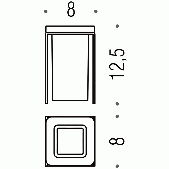 B2941 Стакан настольный COLOMBO FOREVER Colombo Design - Вид №2