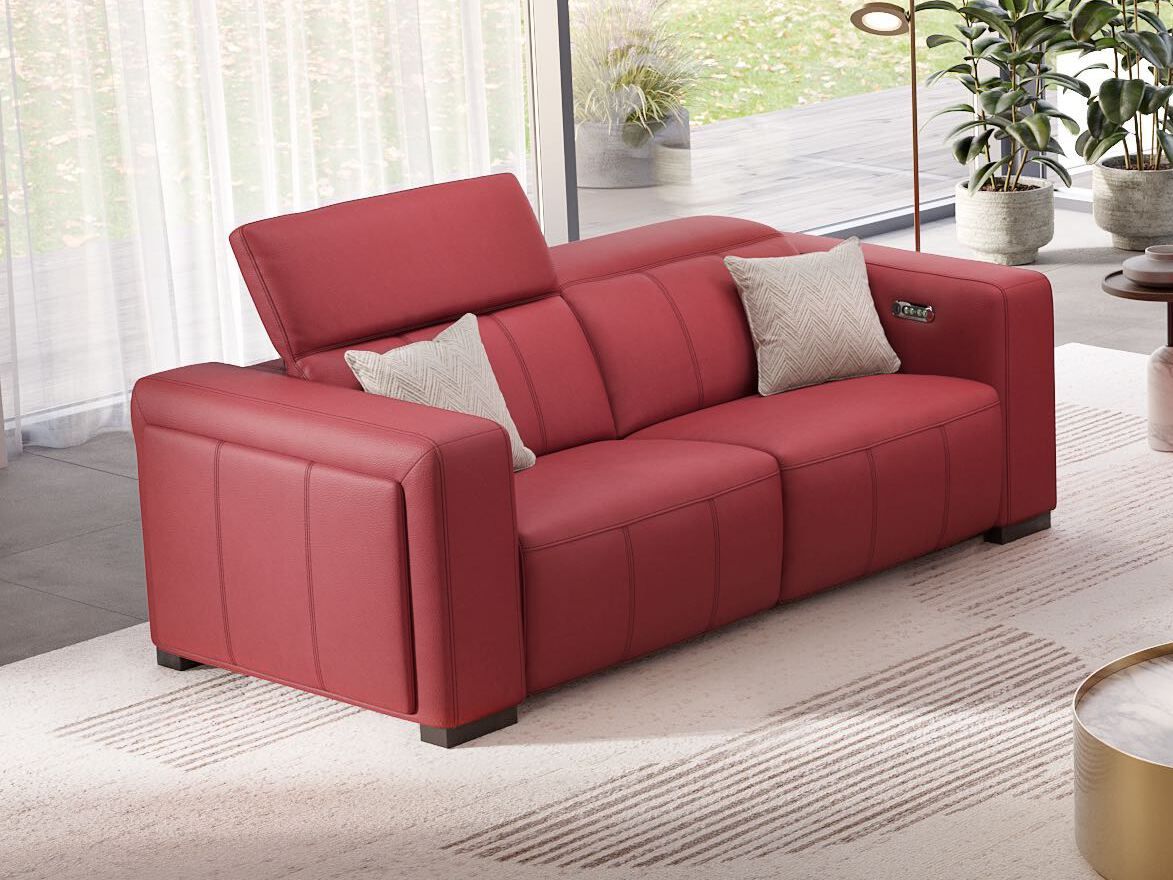 3-местный кожаный диван Sofanella Анкона ARCH-00120254 - Вид №3