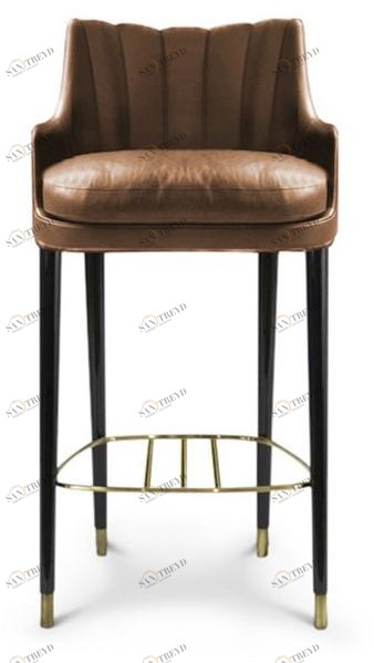 BRABBU Стул из экокожи со спинкой Plum sun-id-1393277