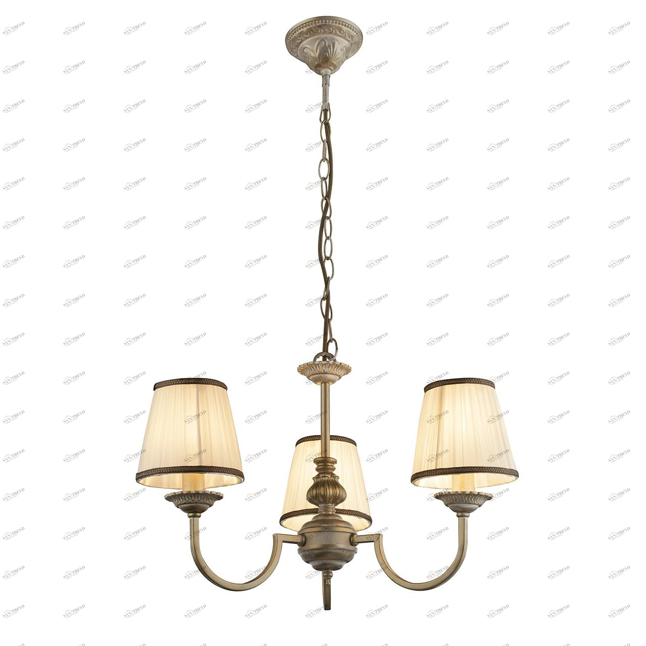 Подвесная люстра Globo Upolu 69031-3 GLOBO ДИЗАЙНЕРСКИЕ, UPOLU 108493 Белый Ceramica Globo 