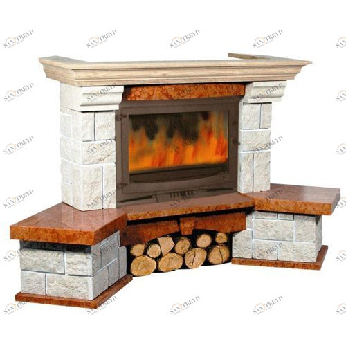 Каминная облицовка Bella Italia NAPOLEON угловая 1852