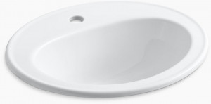 K-2196-1-0 Накладная раковина на столешницу  прямоугольная Kohler