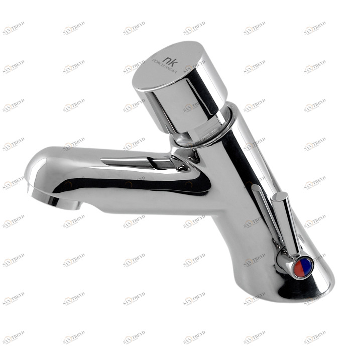 Смеситель для раковины Temporized 1/2 ”. Рекомендуемое давление 3 бара. Время истечения 15 +/- 5 сек. при 3 барах. Расход 13,06 л / мин. при 3 барах.  Temporizadas NOKEN 100039193  CHROME 