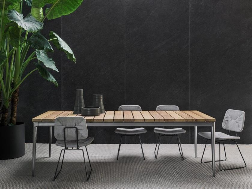 Flexform Прямоугольный садовый стол в ироко Pico outdoor sun-id-1470567 - Вид №2