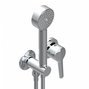 G7G-6561B Trim only for wall mixer with complete handshower on hook Thg-paris Bondi à manettes Хром