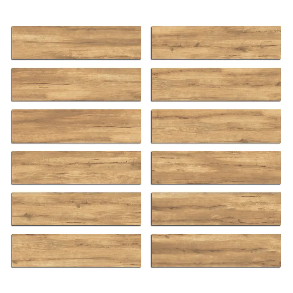 Interio Керамогранит под дерево бежевый 21.8×89.8 см 89440175 Santreyd STLM-1580678 - Вид №2