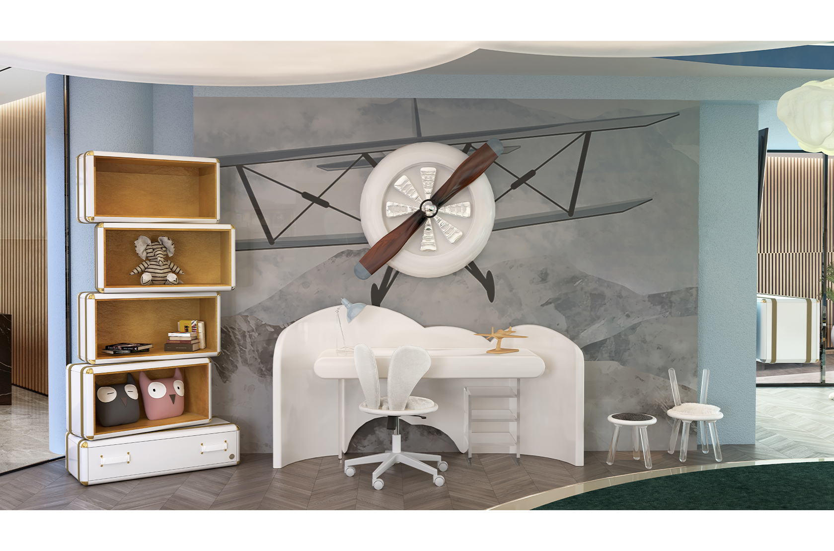 CIST354 Табурет детский Иллюзия Леопард Circu  - Вид №8