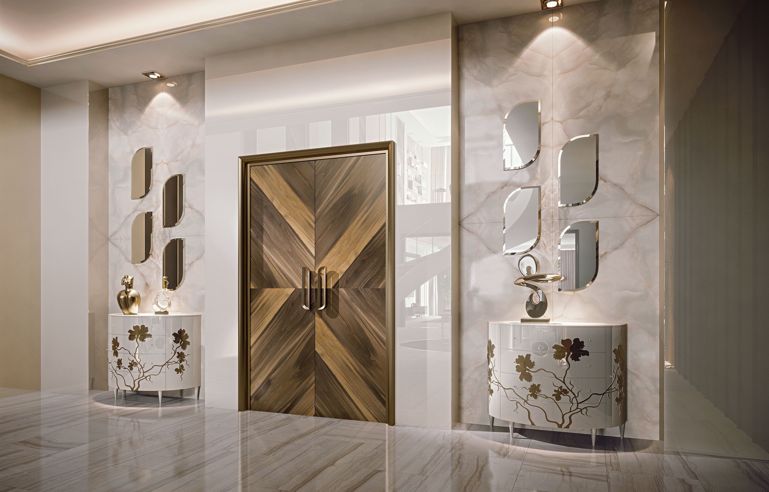 Деревянный шкаф с ящиками Bizzotto Italia Atmosphera ARCH-00048615 - Вид №1