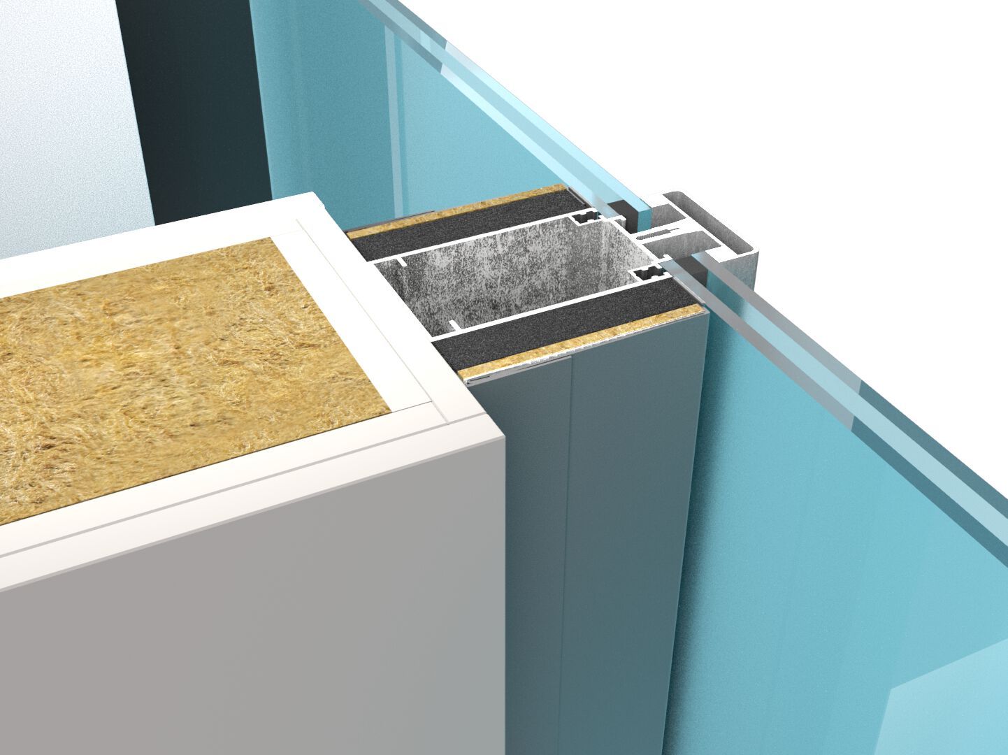 Акустические подкладки для навесных стен Siderise MC ARCH-00093328 - Вид №1