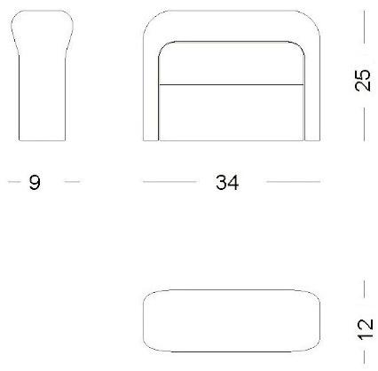 PIMAR Светодиодная настольная лампа из камня Лечче  Ca55  - Вид №1