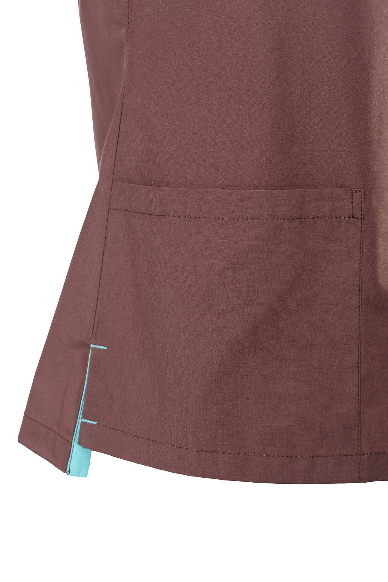 5043395 Костюм женский шоколадный GVENN  Медицинская одежда  размер 60-62/170-176  - Вид №8