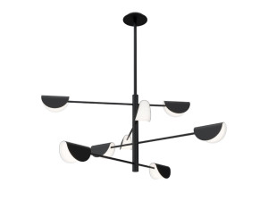 Металлическая люстра