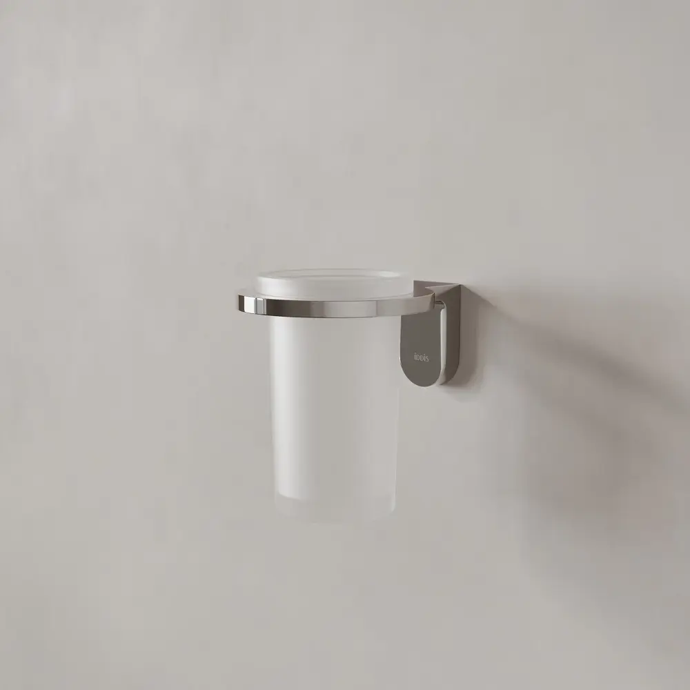 IDDIS Lahta - Настенный стакан для зубных щеток в стильном хроме 89379387 STLM-1579585 - Вид №1