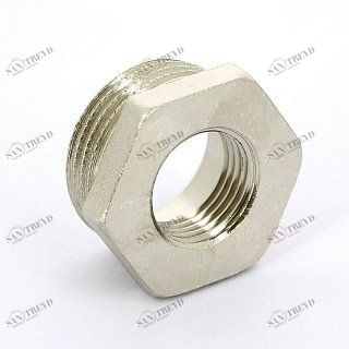 Футорка НР-ВР   3/4''х1/2'' никель TIEMME 1500148
