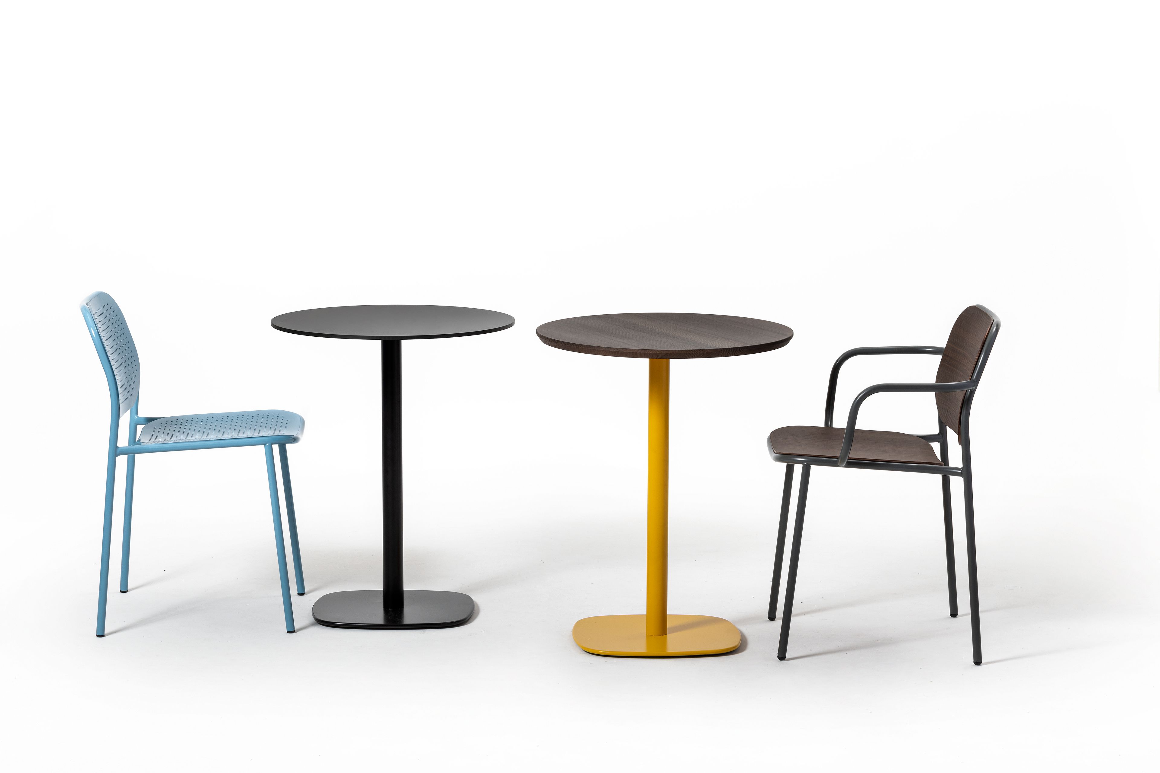 Круглый металлический стол TrabA' ROUND ARCH-00089926 - Вид №2