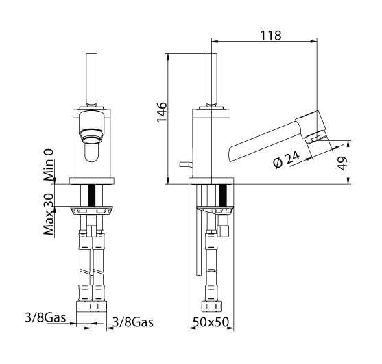 150320SN00 Смеситель Bandini Coco Santreyd - Вид №1