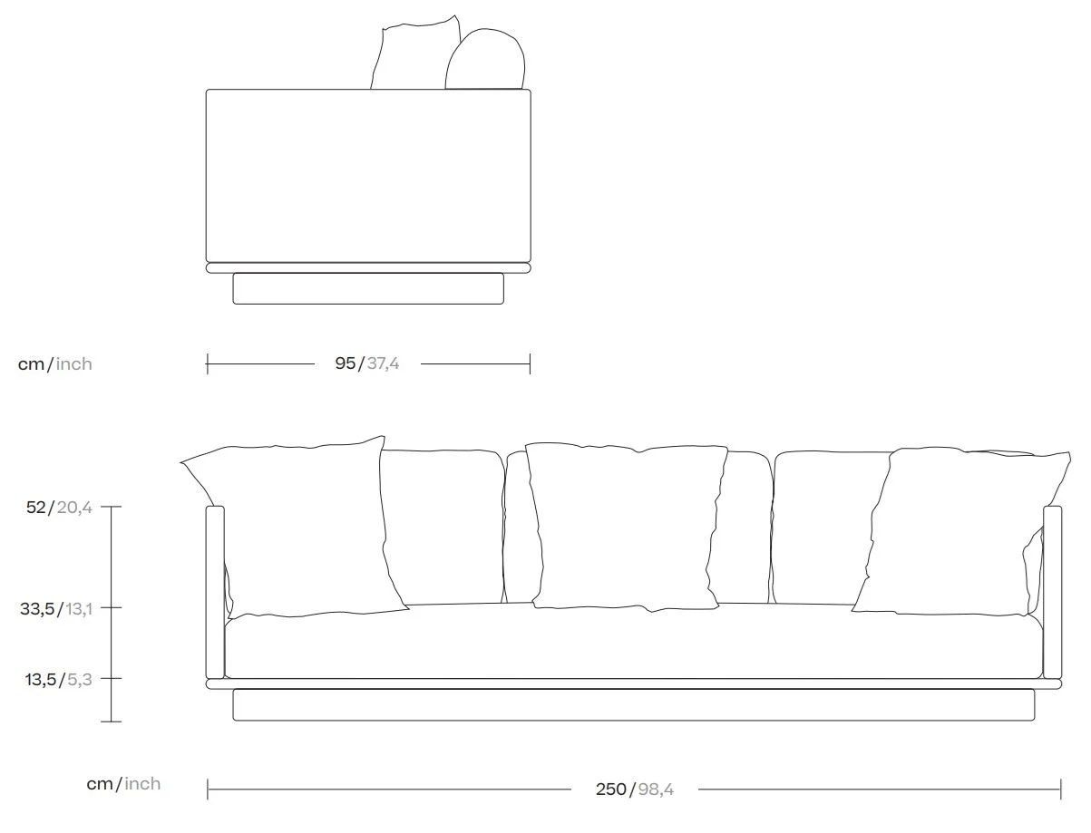Садовый диван Kettal Джиро ARCH-00048993 - Вид №6