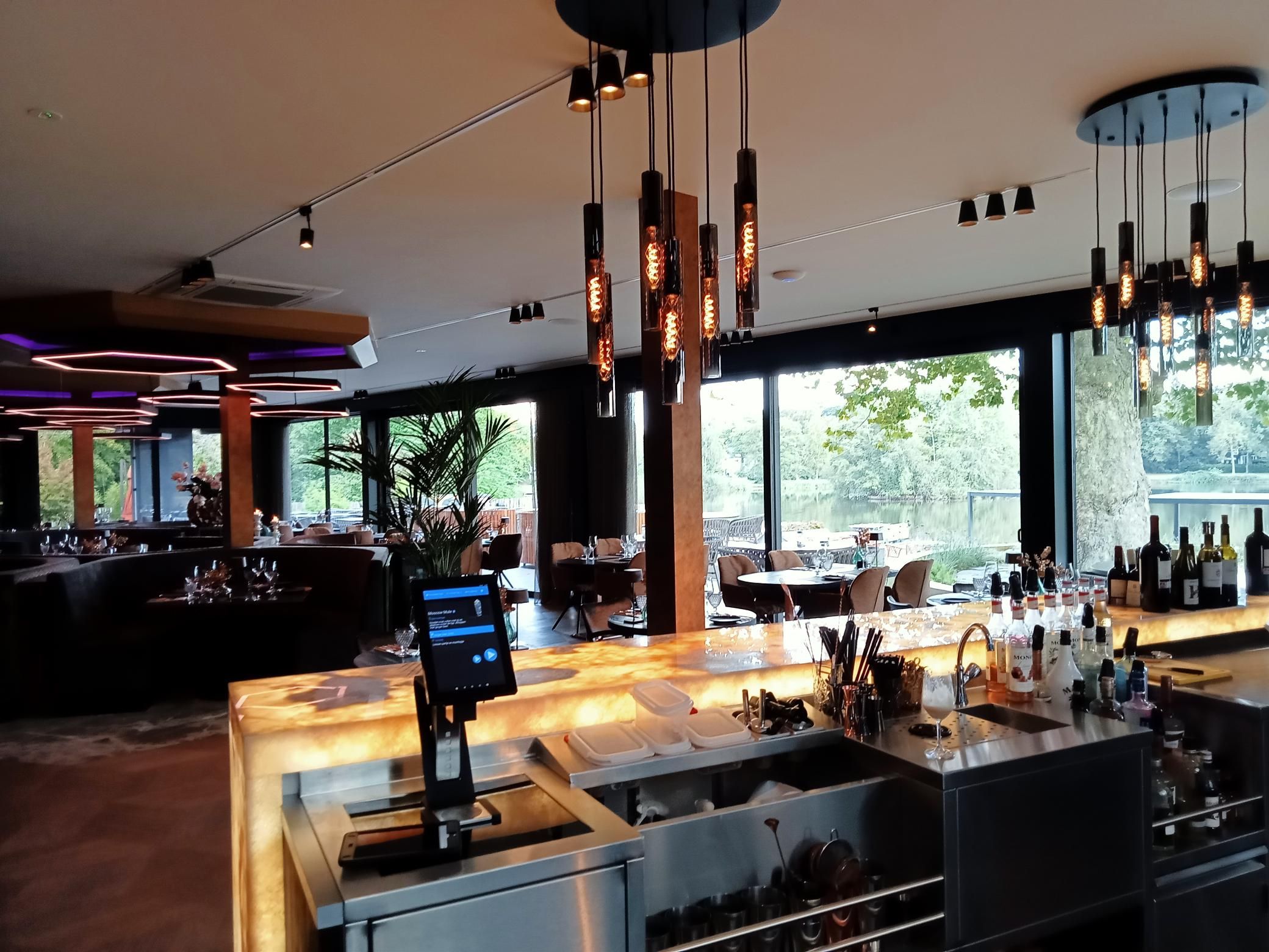 Алюминиевая проволочная палатка Kriskadecor SPACE DIVIDER - RESTAURANT ARCH-00050833 - Вид №18