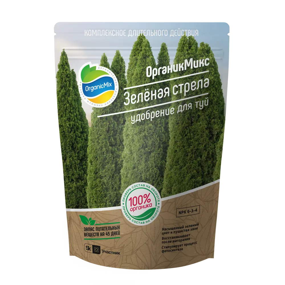 Органик Микс: Удобрение для здоровья и красоты туй 88744403 STLM-1409652