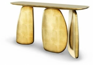 BRABBU Консоль сусального золота