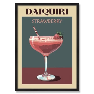 POSTERMARKET Картина Дайкири в современной раме 50×70 см 89394669