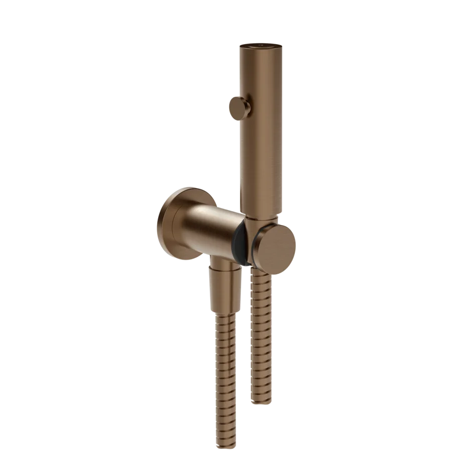 Запорное устройство 45123 708 Gessi Ventaglio МЕДНЫЙ МАТОВЫЙ PVD 45123708