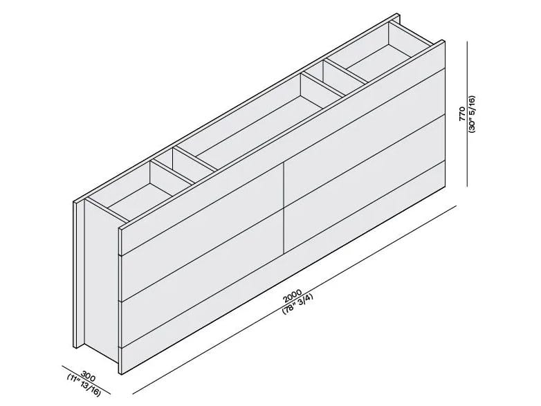 Мраморный напольный умывальник с ящиками LUCE DI CARRARA Passage ARCH-00120342 - Вид №8