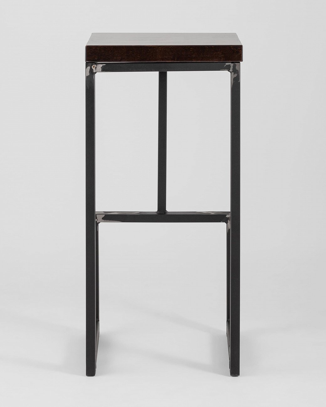 Барный стул коричневый с деревянным сиденьем "Альтрон" STOOL GROUP  00-3945991 Коричневый  - Вид №4