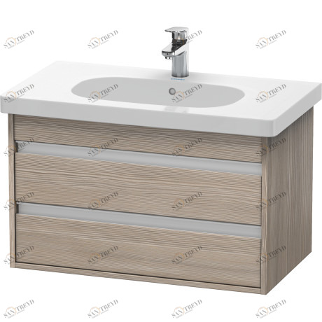 KT664703131 Ketho Тумбочка подвесная Сосна серебристая, декор Duravit