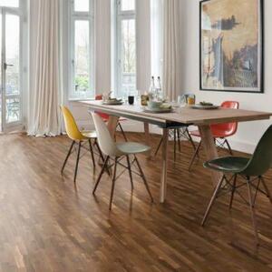 Паркетная доска Haro 4000 Series Top connect Рубиния Дуб Рустик (Гладкая) 2200х180 мм.