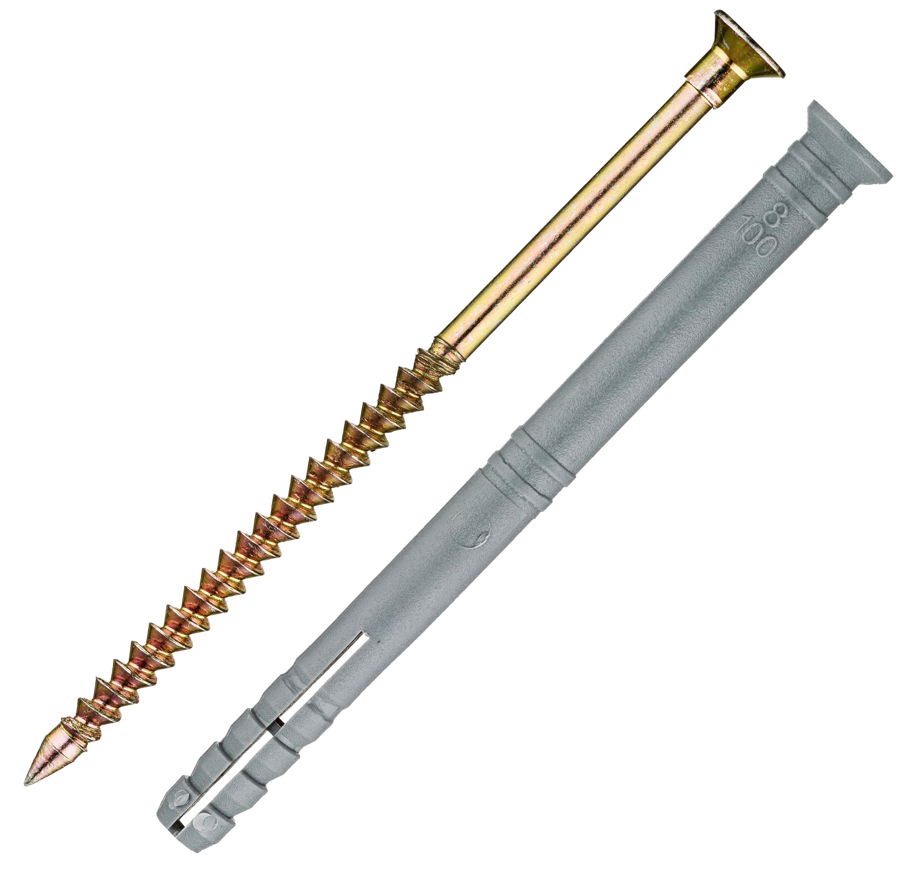 Дюбель-гвоздь TECH-KREP 8×100 мм для быстрого монтажа в бетон и кирпич 84227161 STLM-0047181