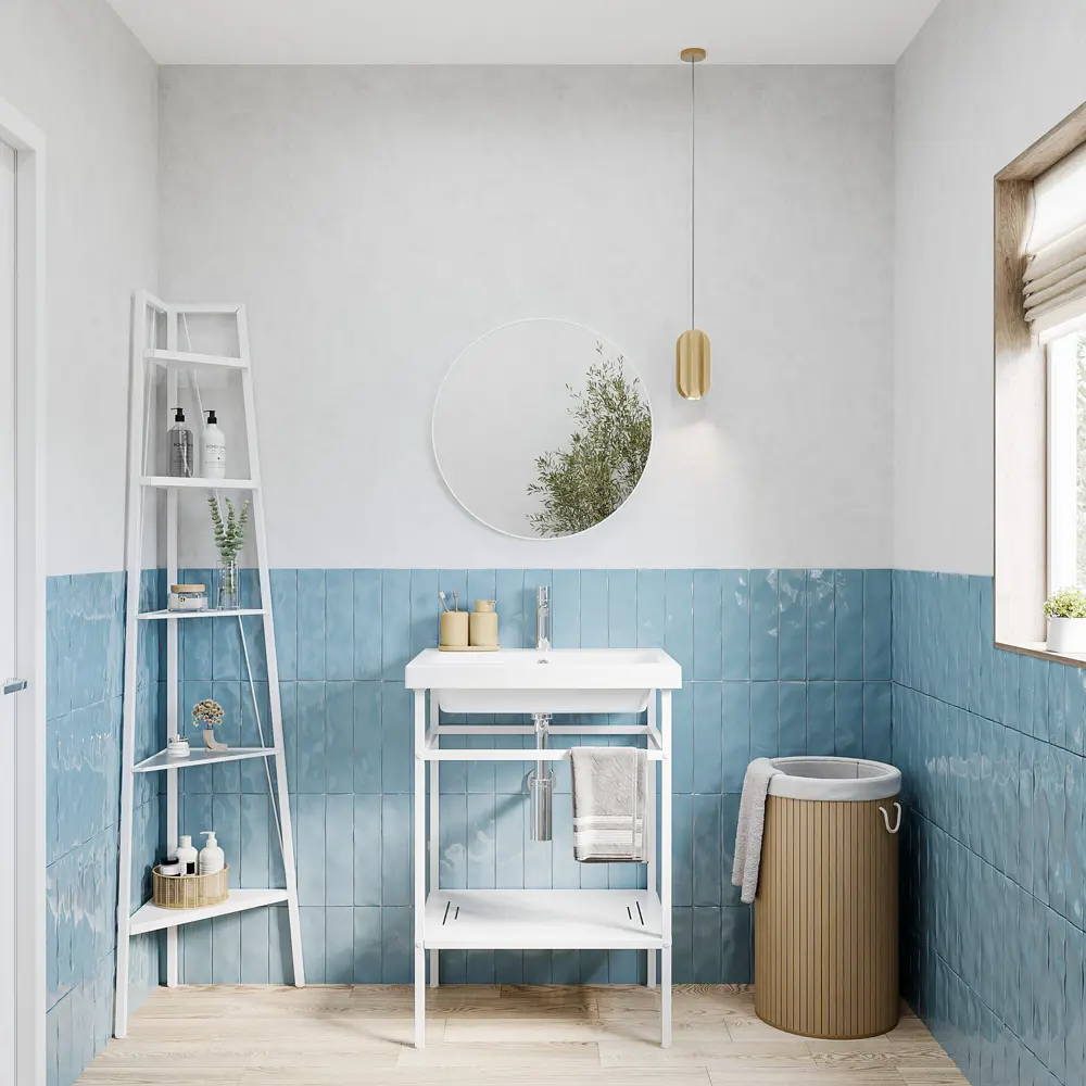 Опора для раковины KONSENSA Бруклин 60 56.5x81 см цвет белый STLM-2177671 - Вид №4