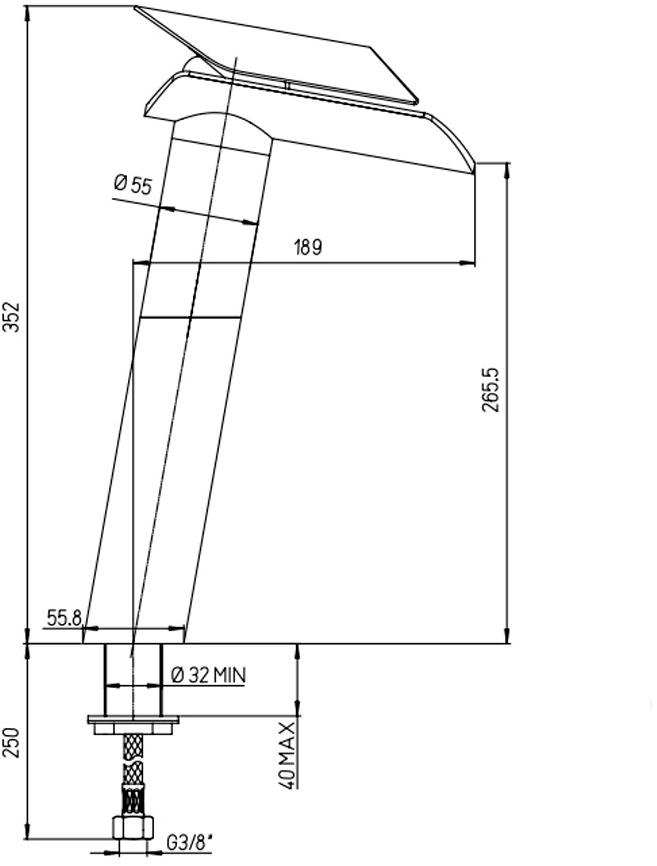Paini Morgana 73CR579LZKM смеситель для кухни - Вид №1